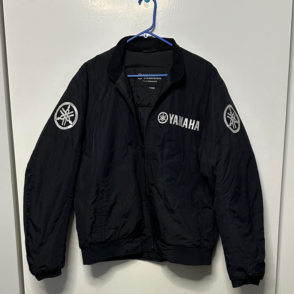 Yamaha Black Bomber Jacket for Men